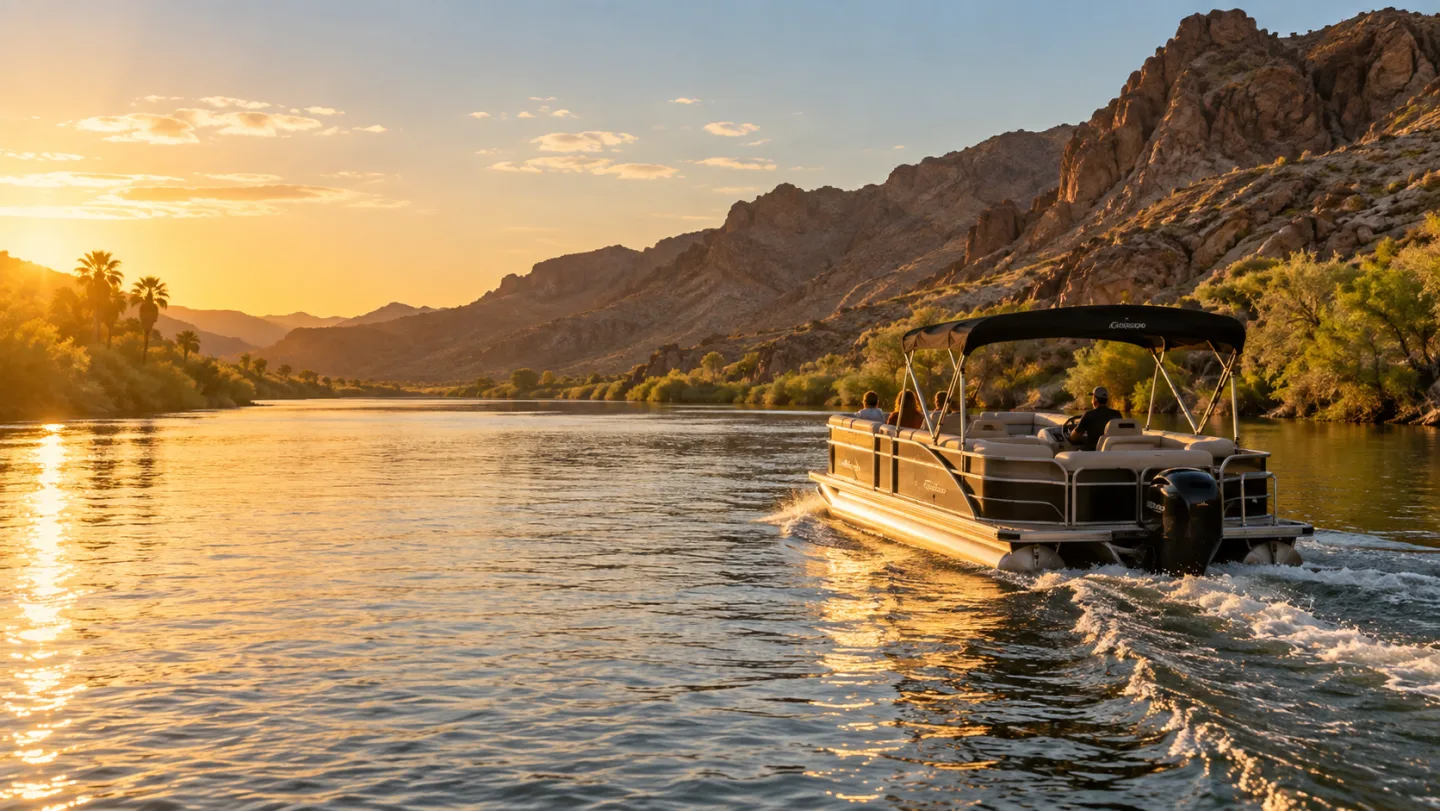 A personal watercraft on the Colorado River